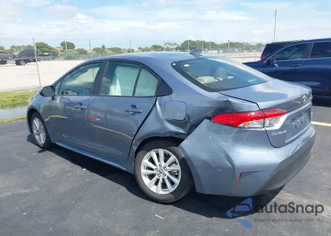 2025 Toyota Corolla Hybrid Le from USA, damaged, VIN JTDBCMFE6SJ042082